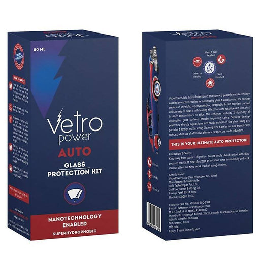 Vetro Power Auto: Glass Protection Kit 80ml - Local Option