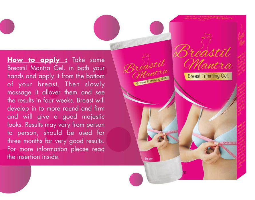 Cyrilpro Breastil Mantra Breast Trimming Gel for Women ( 50 gm )