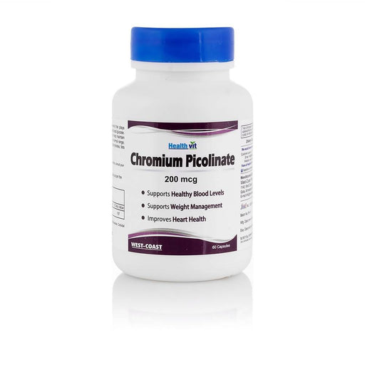 Healthvit Chromium Picolinate 200mg | 60 Capsules - Local Option