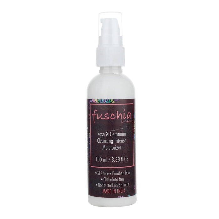 Fuschia Rose & Geranium Cleansing Intense Moisturizer - 100 ml - Local Option
