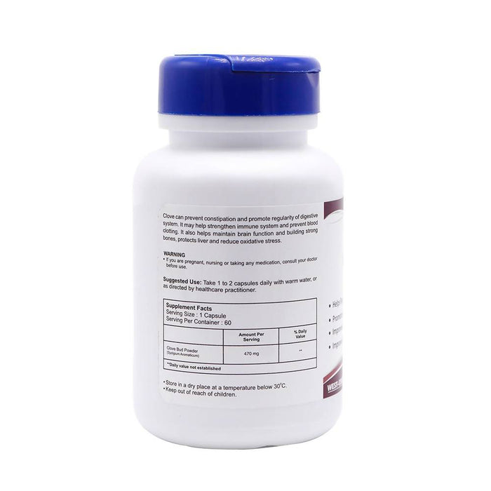 Healthvit Clove 470 mg - 60 Capsules - Local Option